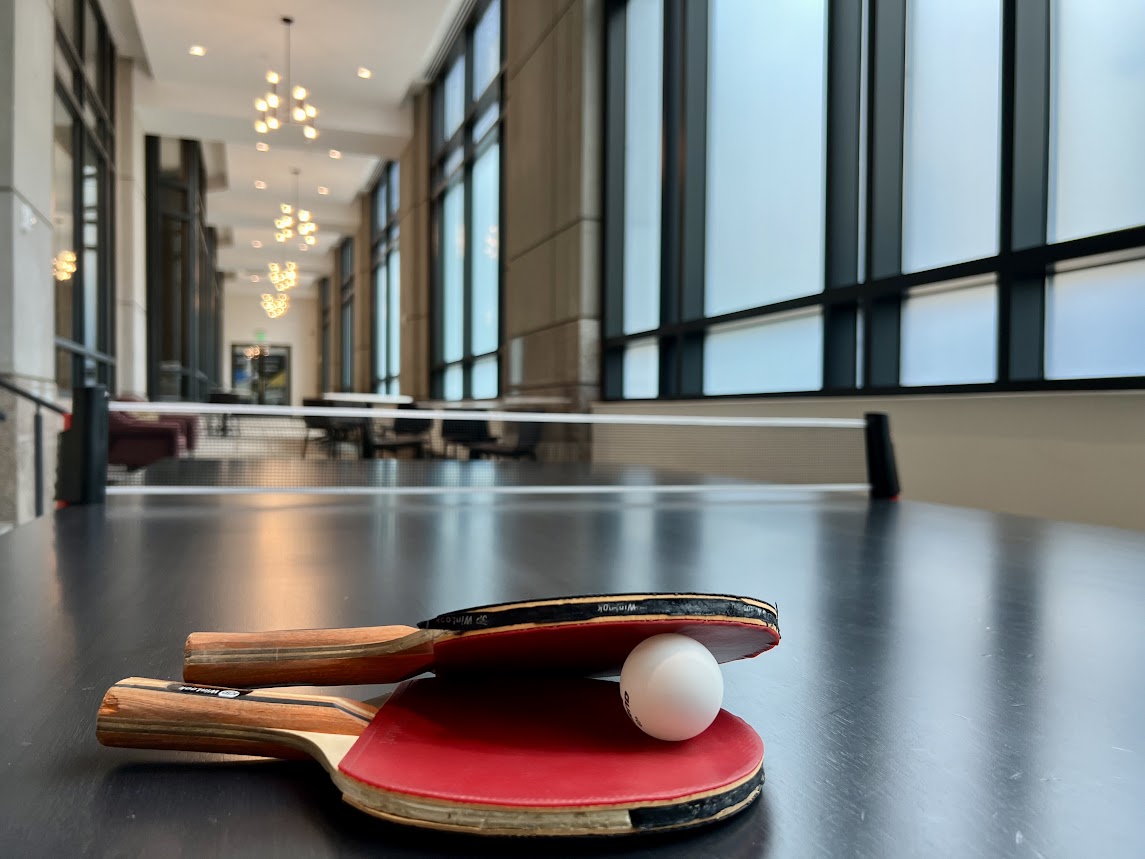 image of ping pong table